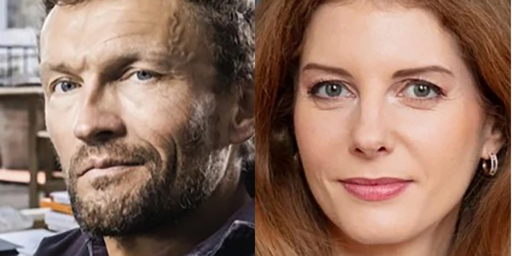 Sylvain Tesson et Catherine Van Offelen